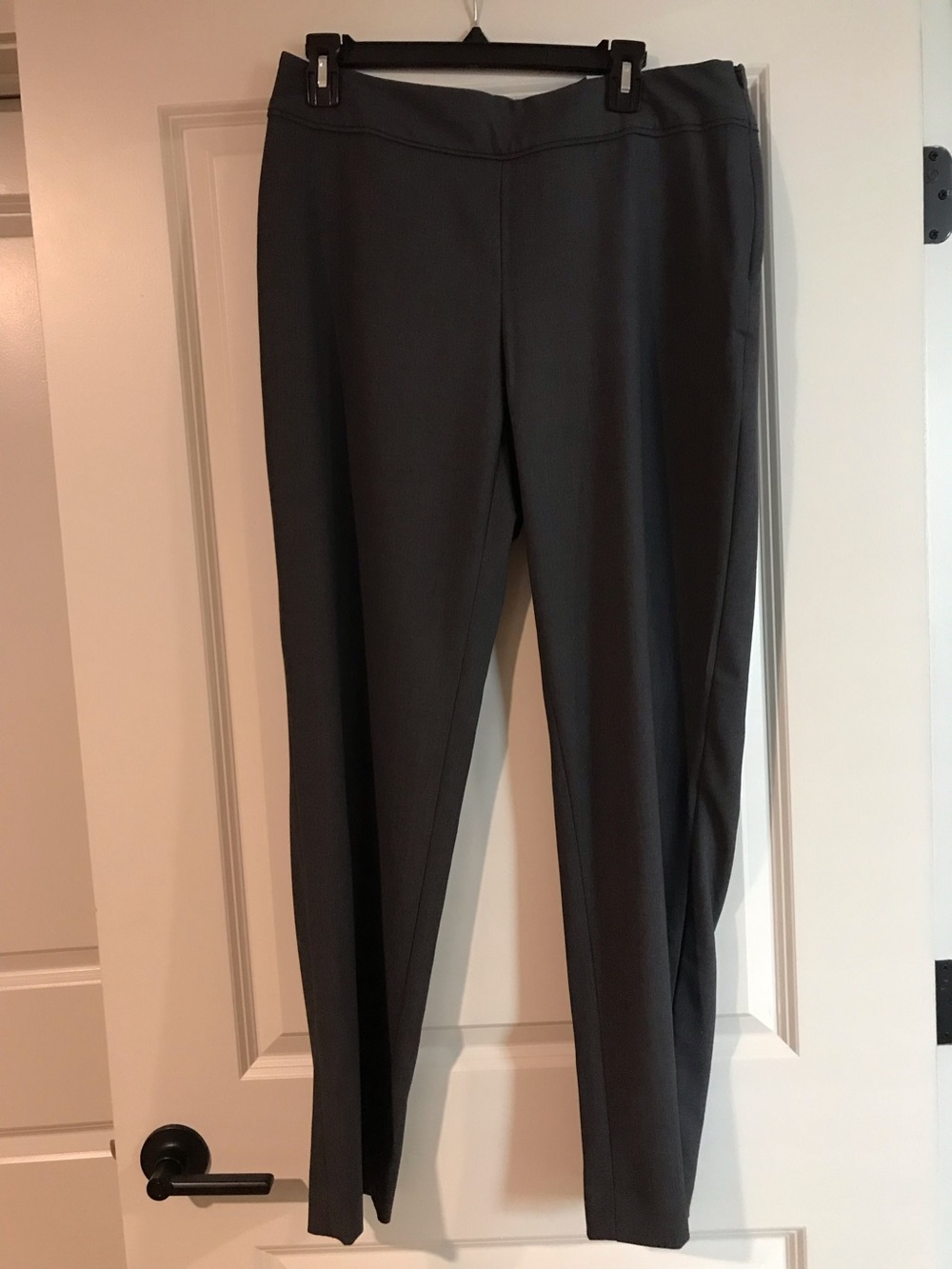 NWT-Women's Charcoal Straight-Leg Pants
